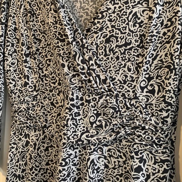 Nine West Faux Wrap Dress - Picture 2 of 4